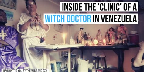 Curse of the indigenous witch doctor